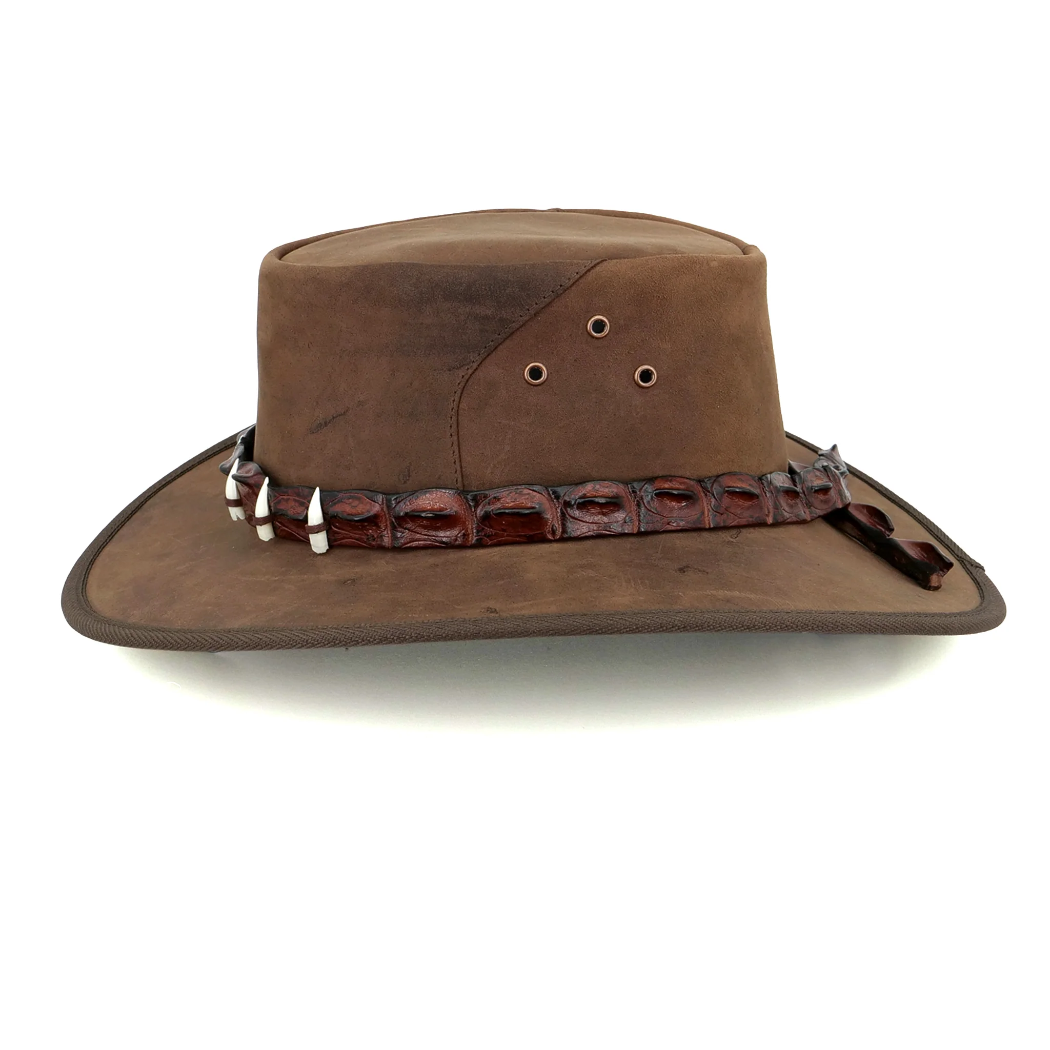 Roo Dundee Leather Hat - Image 4