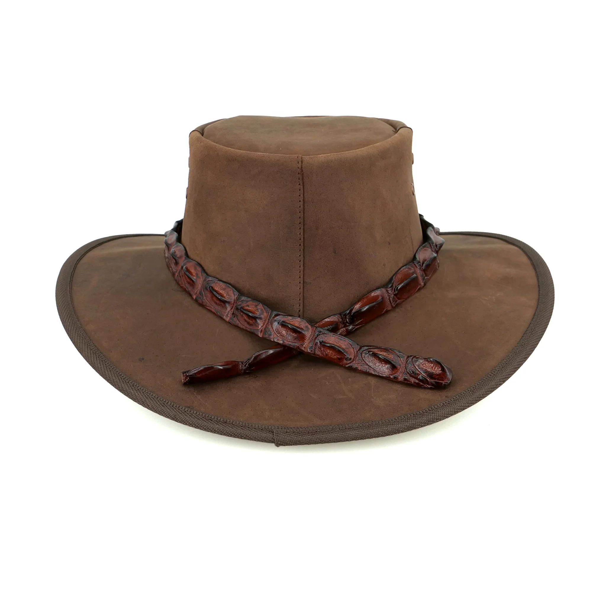 Roo Dundee Leather Hat - Image 5