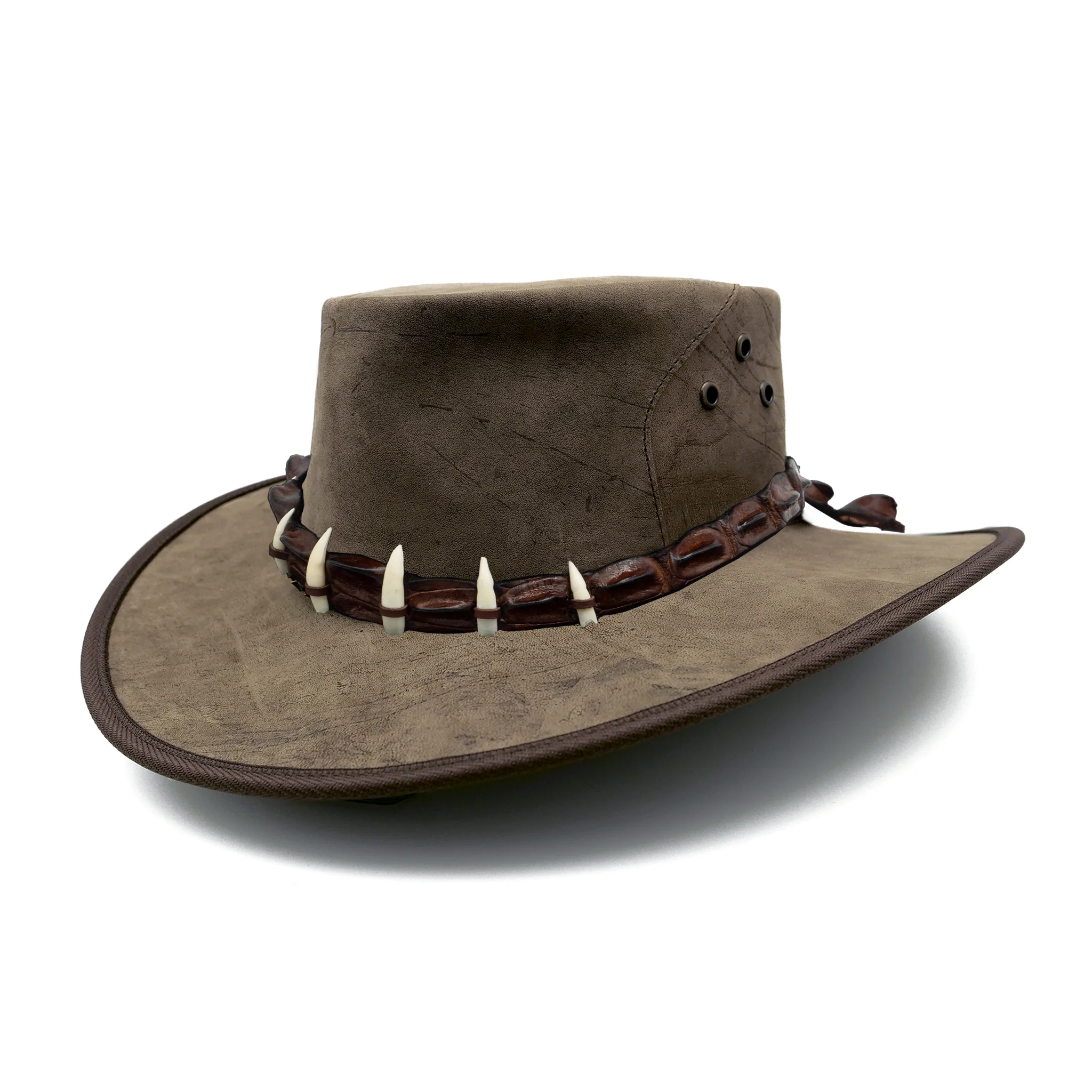 Roo Dundee Leather Hat - Image 6
