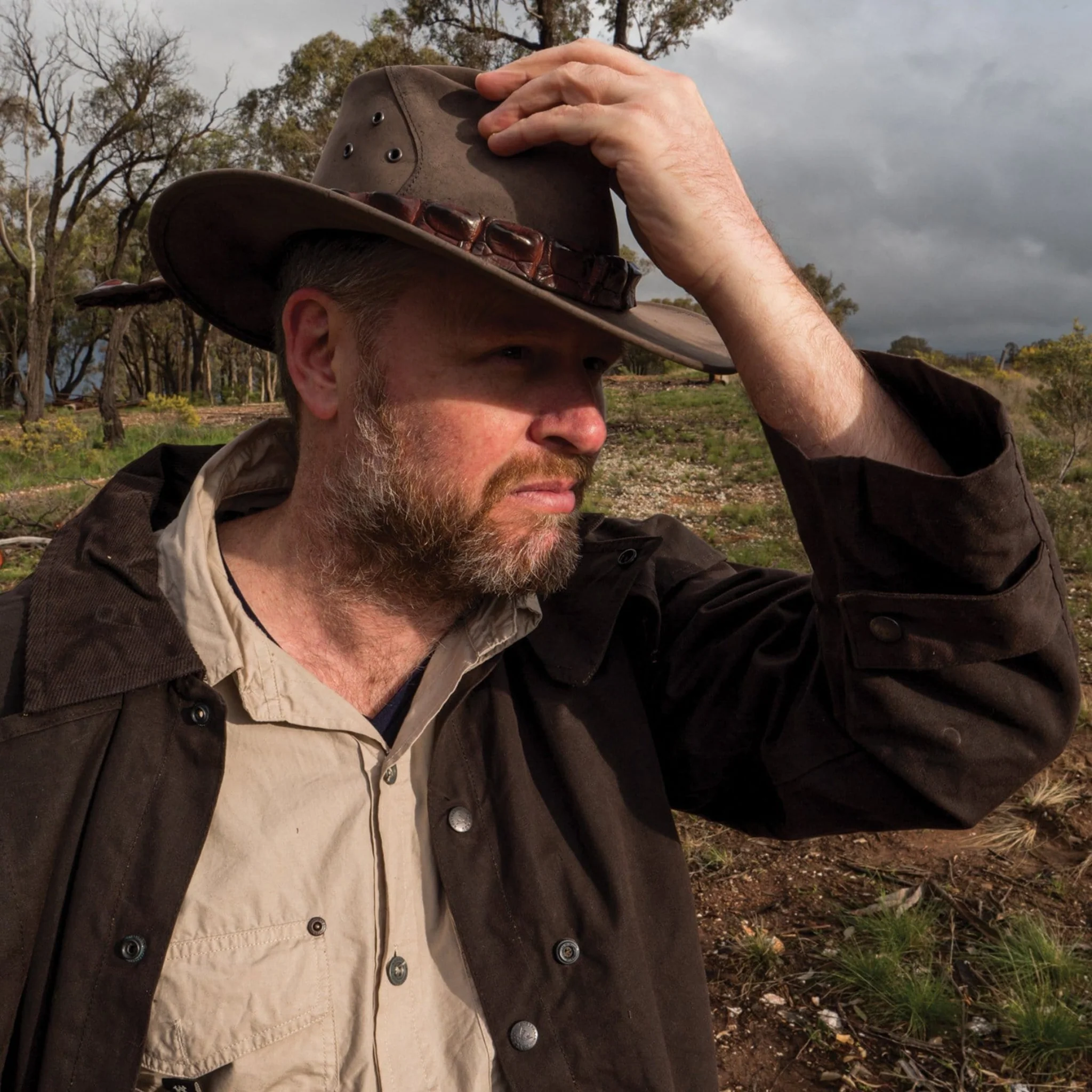 Karumba Kangaroo Leather Hat - Image 7
