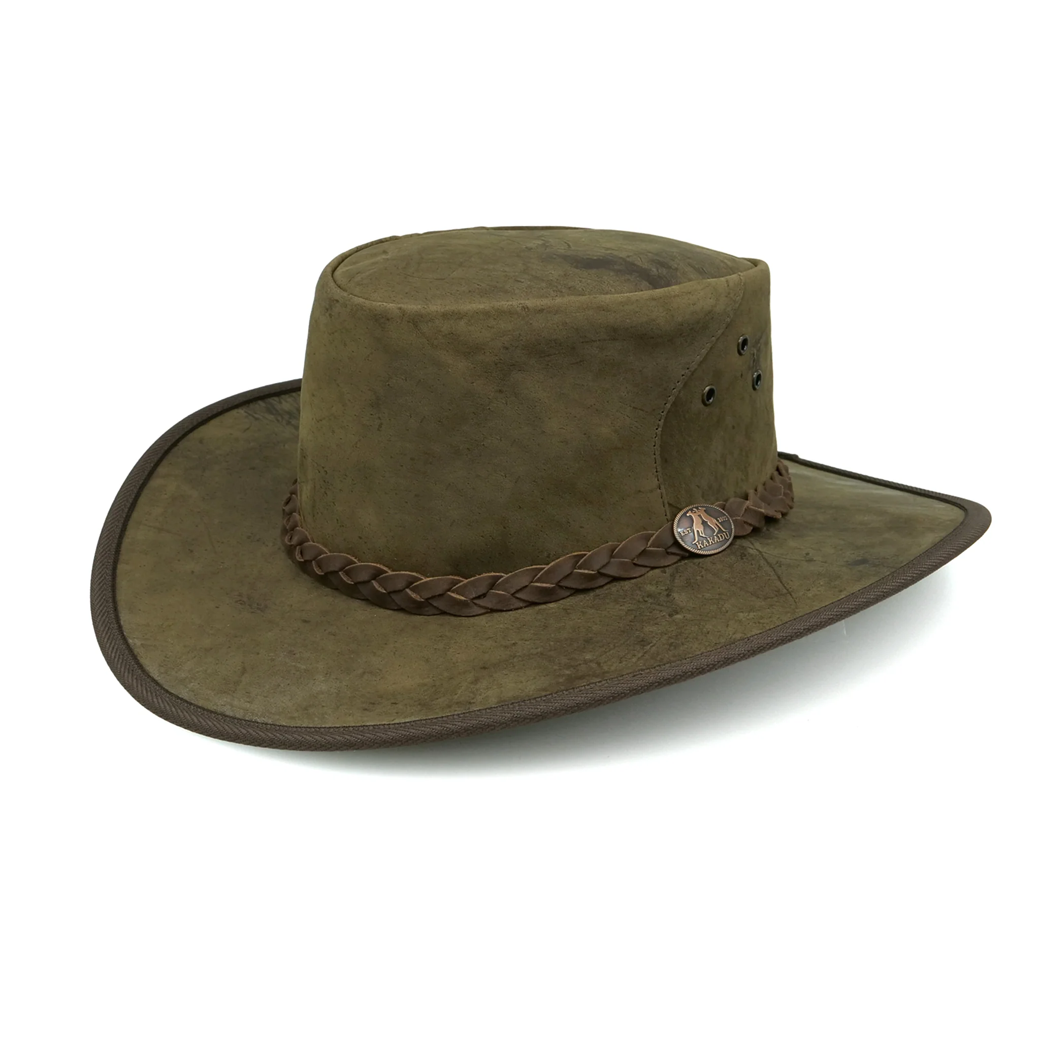 Darwin Kangaroo Leather Hat - Image 11