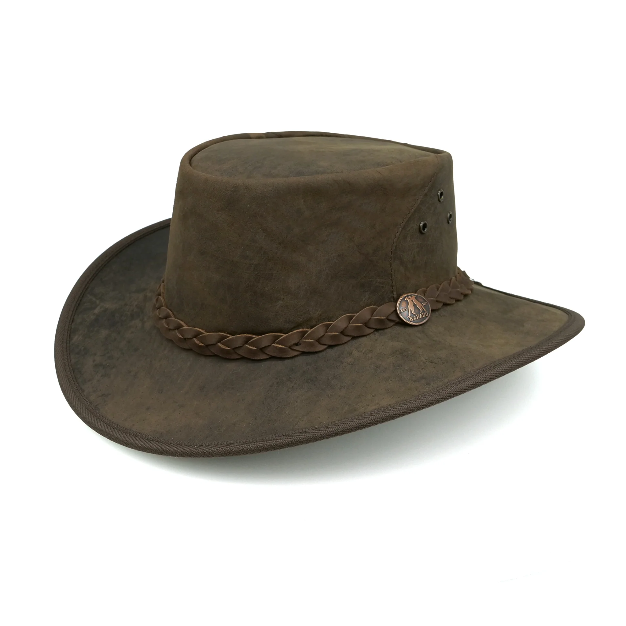 Darwin Kangaroo Leather Hat - Image 6