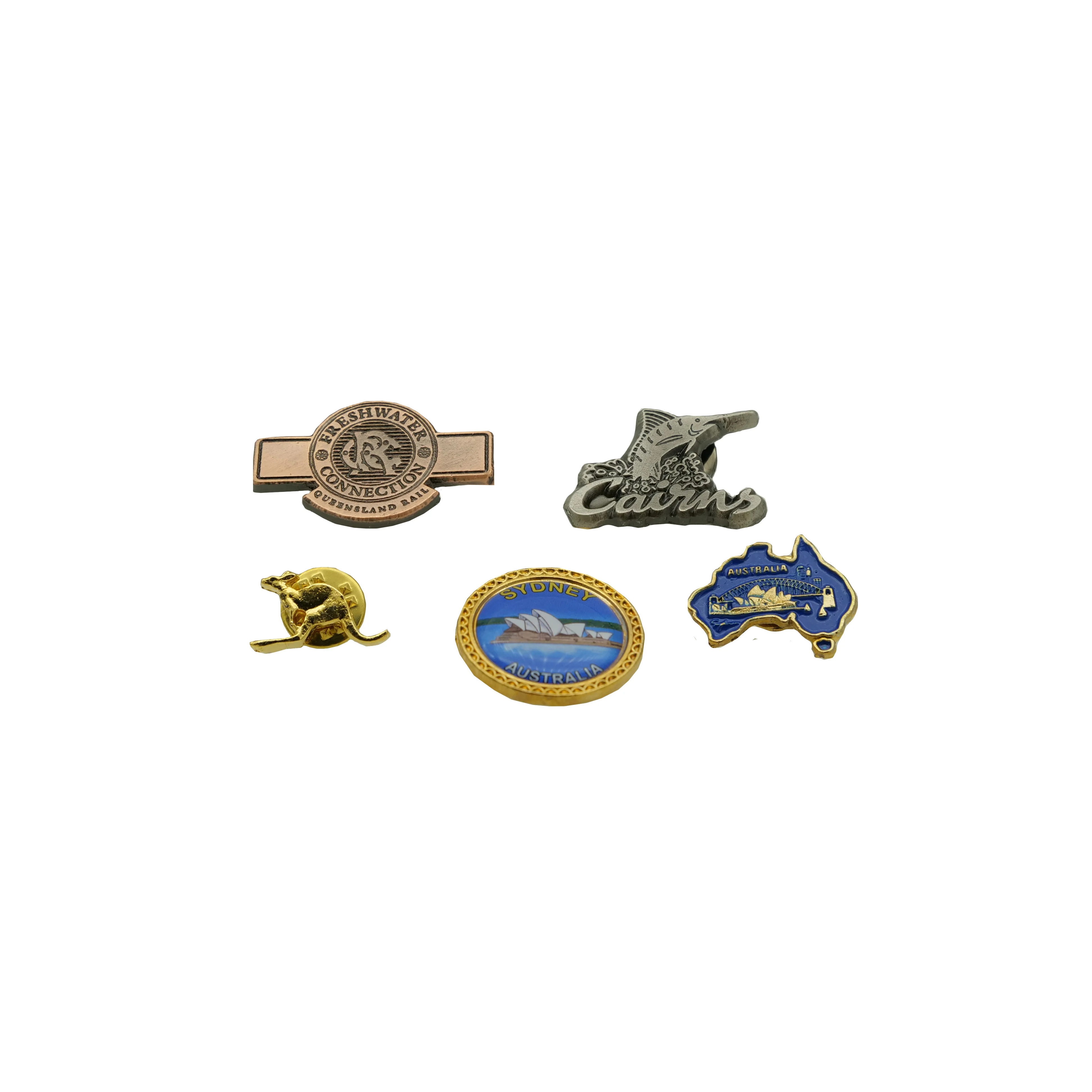 Assorted Pins x 5 Set