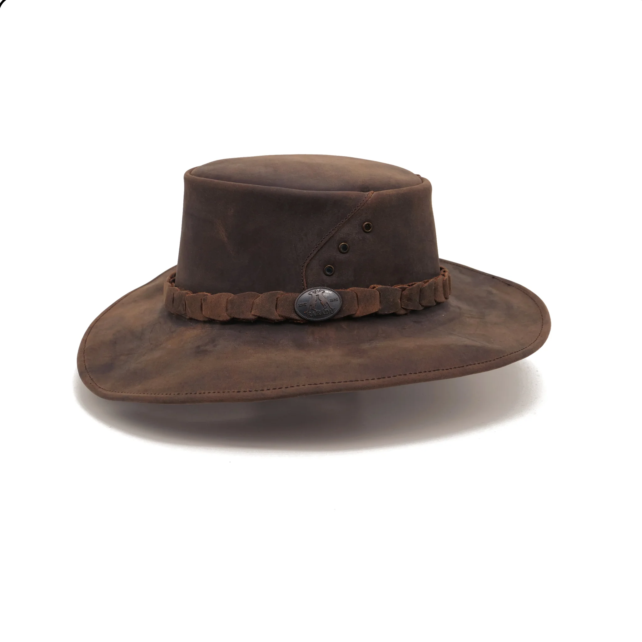 Bruce Kids Shapeable Leather Hat - Image 4