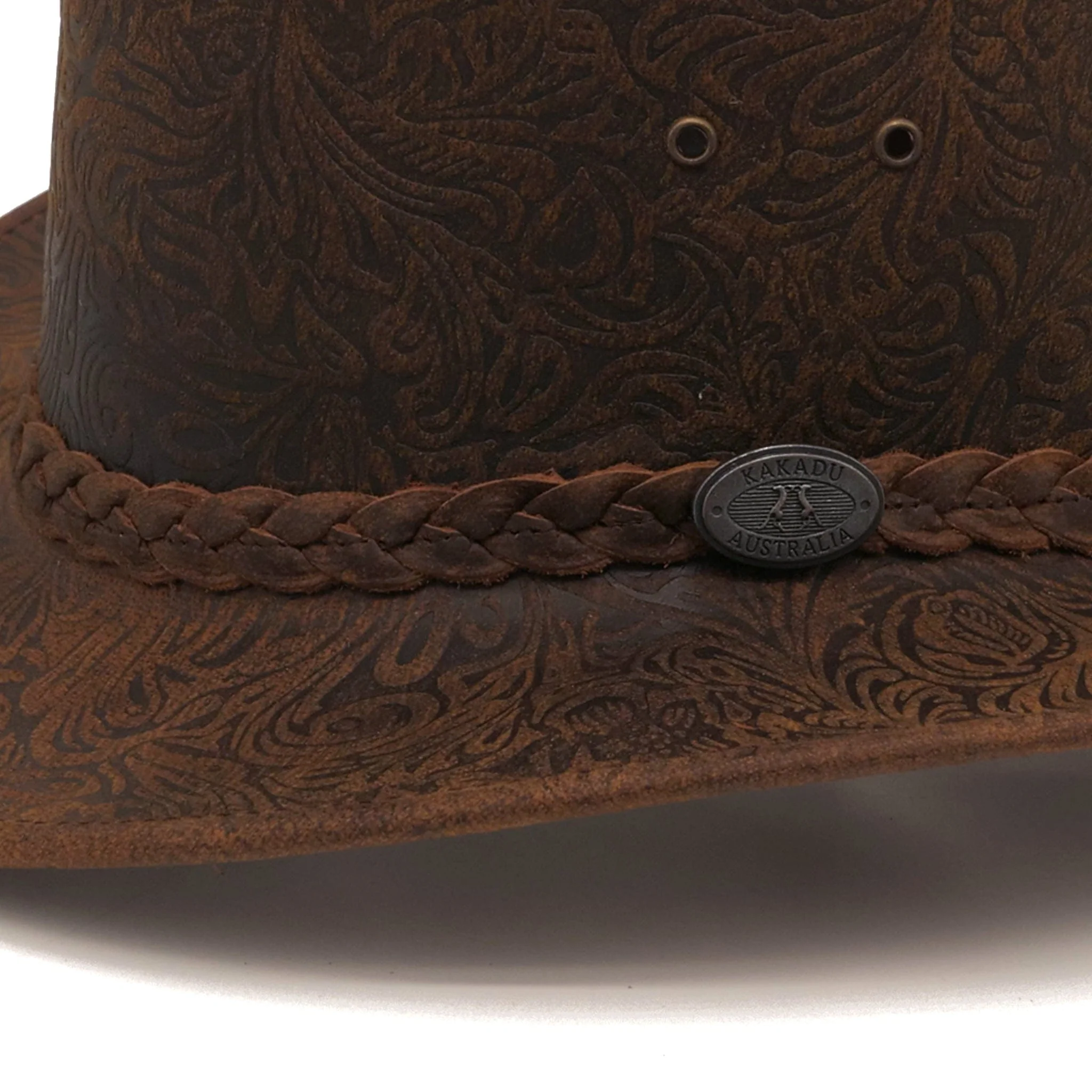 Kids Cordoba Leather Hat - Image 5